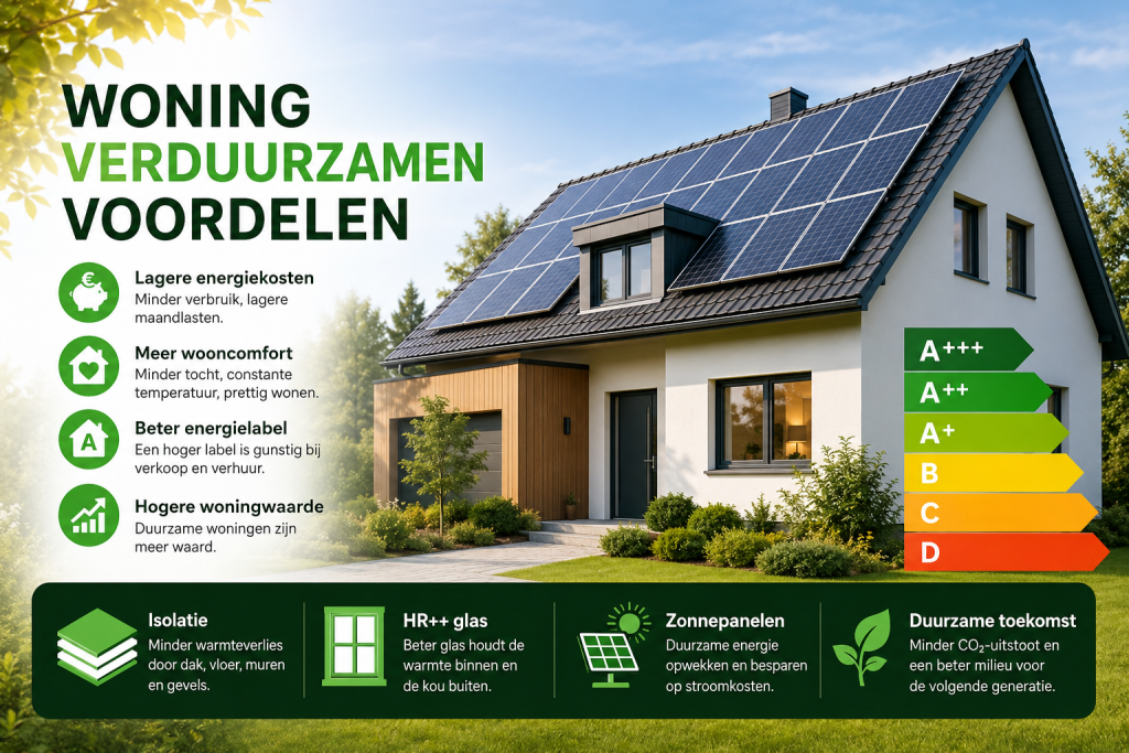woning verduurzamen voordelen